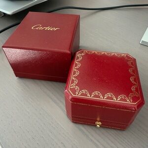 Brand new authentic cartier ring box!